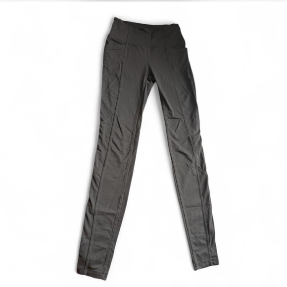 Athleta black leggings with side pockets and back pockets size XXS - Picture 5 of 8